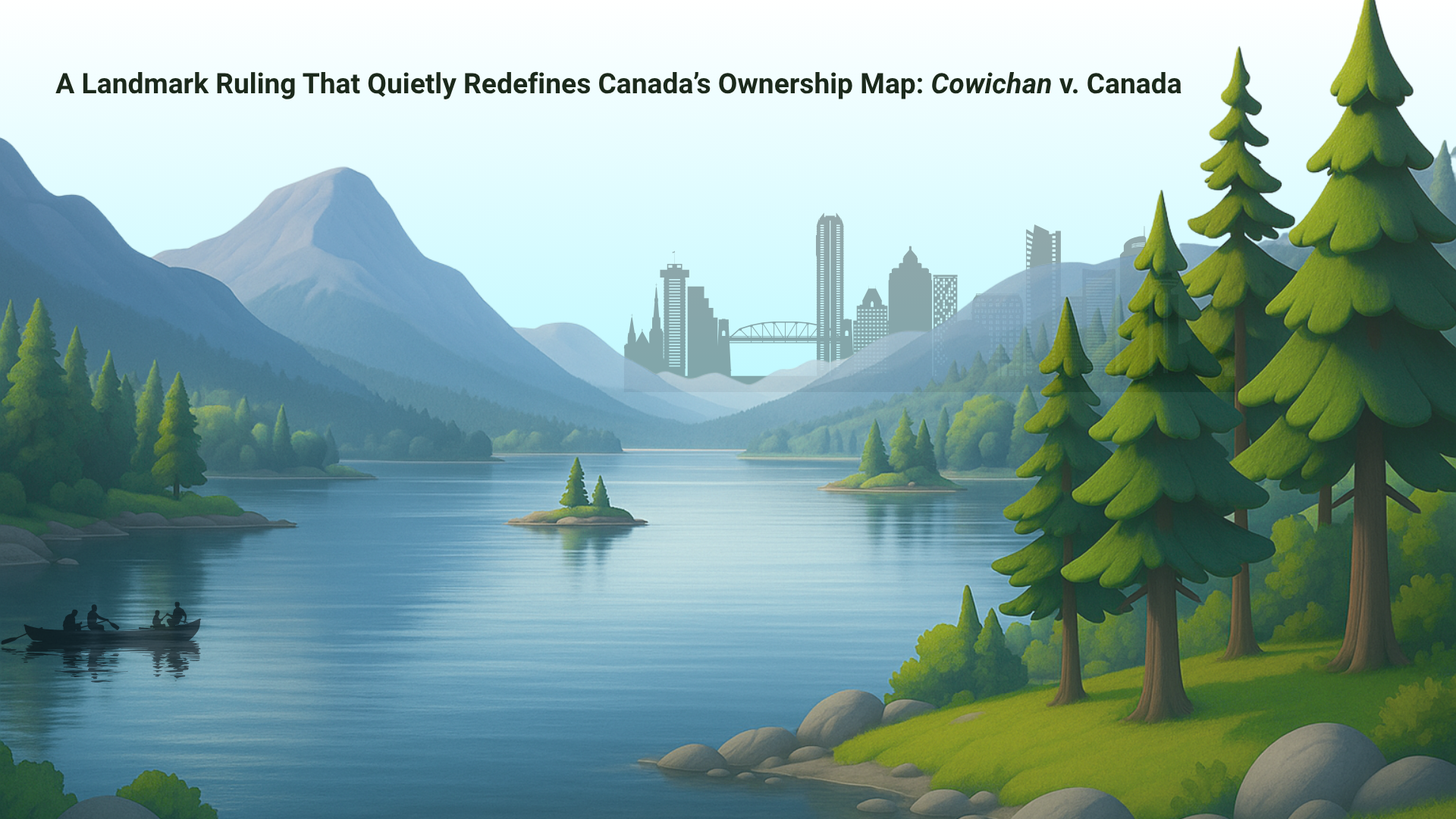 A Landmark Ruling That Quietly Redefines Canada’s Ownership Map: Cowichan v. Canada