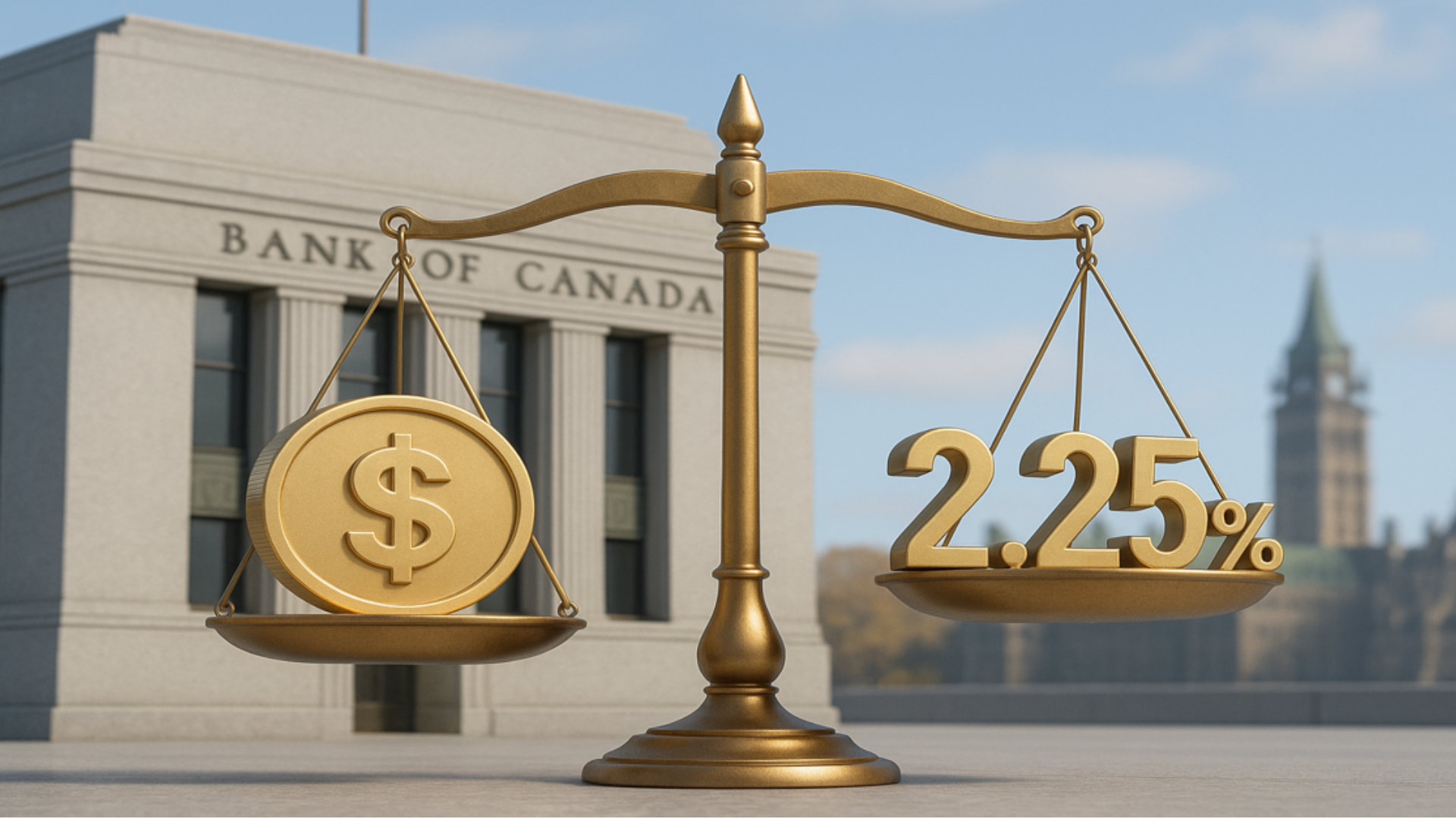 Bank of Canada Cuts Rates to 2.25%: A Final Move before Fiscal Fireworks?