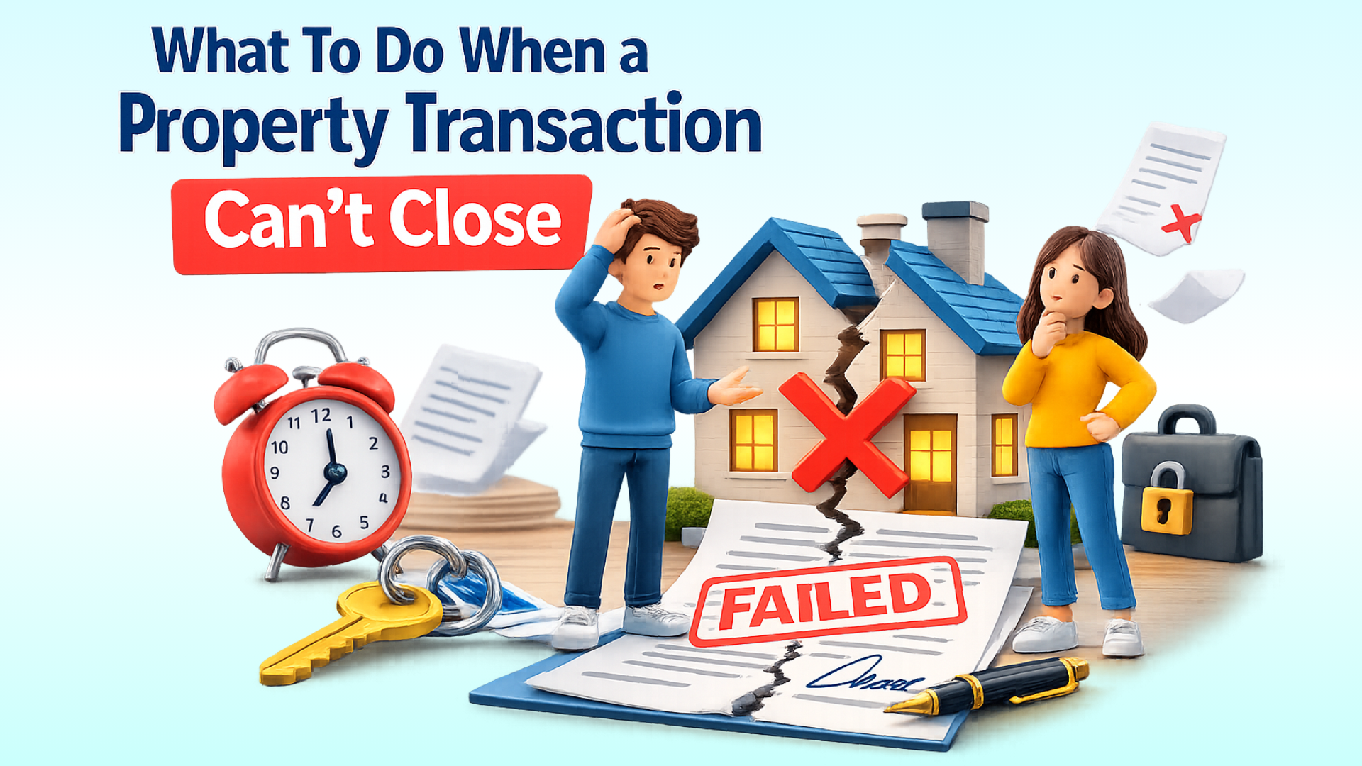 What to Do When a Property Transaction Can’t Close