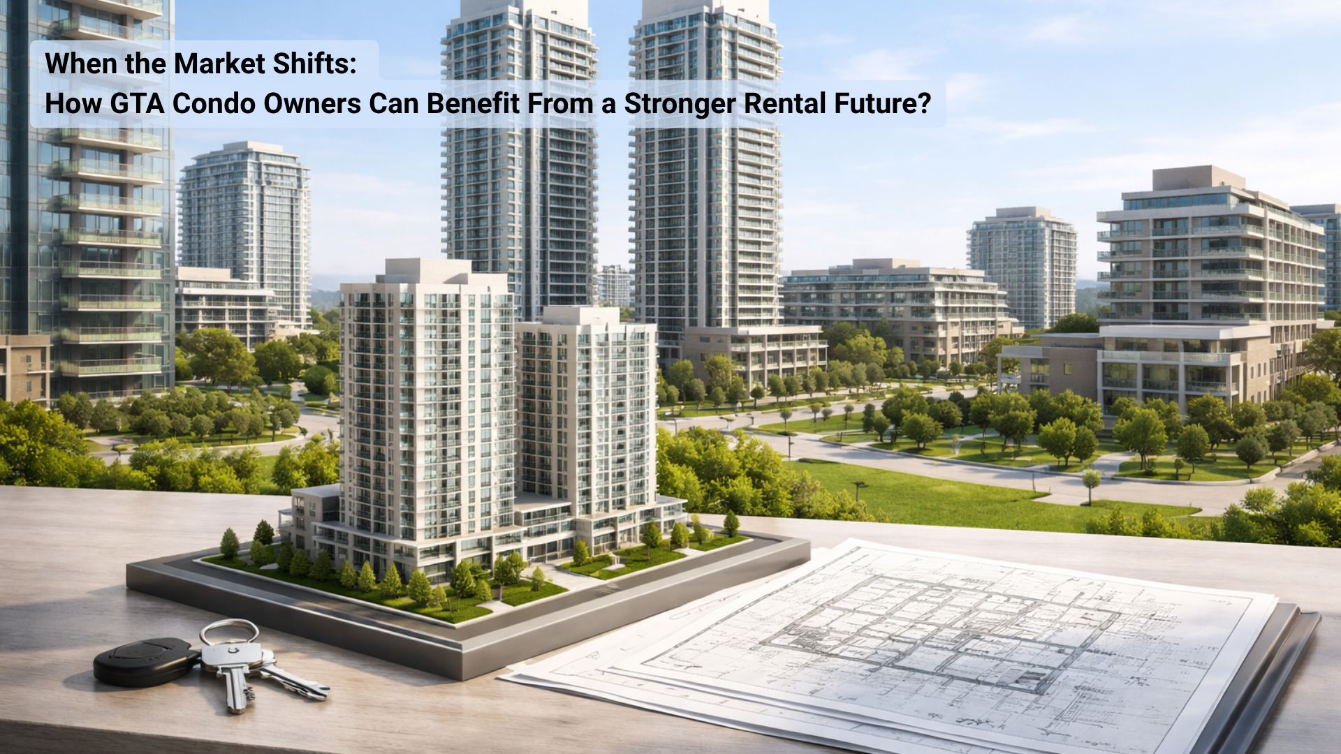 When the Market Shifts: How GTA Condo Owners Can Benefit From a Stronger Rental Future?