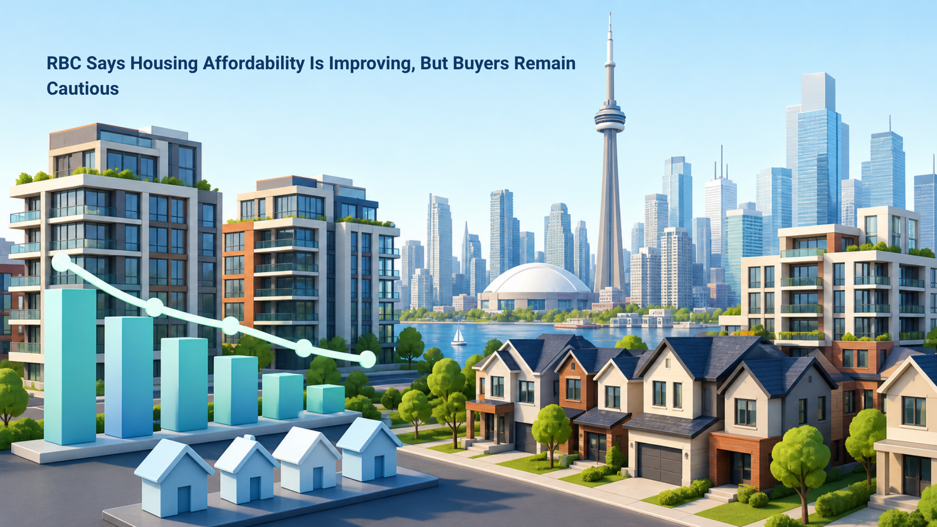 RBC Says Canada’s Housing Affordability Is Improving, But Byers Are Cautious.