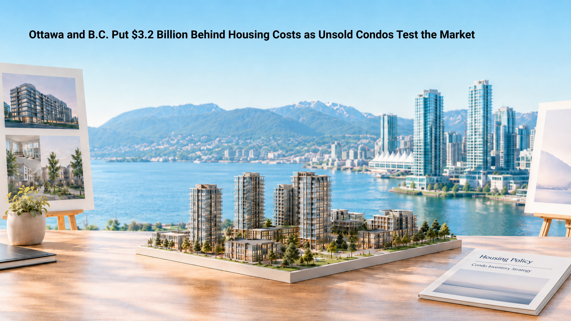 Ottawa and B.C. Put $3.2 Billion Behind Housing Costs as Unsold Condos Test the Market