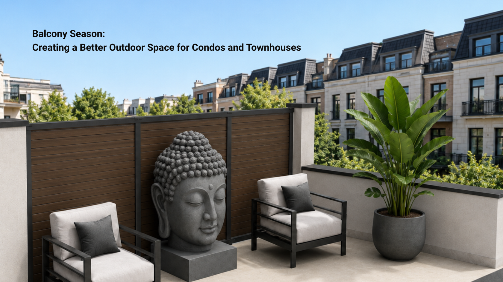 Balcony Season: Creating a Better Outdoor Space for Condos and Townhouses